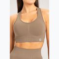 Fitness podprsenka Gym Glamour push up béžová 320 3