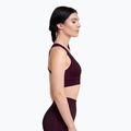 Dámská tréninková podprsenka Gym Glamour push up bordó 322 3