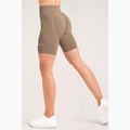Dámské tréninkové šortky Gym Glamour Bikery push up béžové 316 14