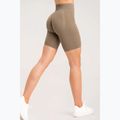 Dámské tréninkové šortky Gym Glamour Bikery push up béžové 316 15