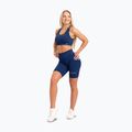 Dámské tréninkové šortky Gym Glamour Bikery push up modré 317 12