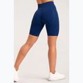 Dámské tréninkové šortky Gym Glamour Bikery push up modré 317 13