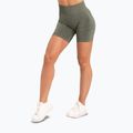 Dámské tréninkové šortky Gym Glamour Seamless khaki