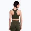 Fitness podprsenka Gym Glamour push up tmavě zelená 401 4