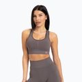 Fitness podprsenka Gym Glamour push up šedá 402