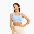 Fitness podprsenka Gym Glamour push up modrá 406