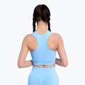 Fitness podprsenka Gym Glamour push up modrá 406 4