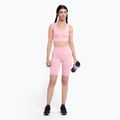 Fitness podprsenka Gym Glamour push up světle růžová 409 2