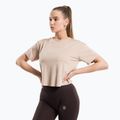 Dámské sportovní tričko Gym Glamour Sport Beige 427