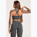 Dámské tréninkové legíny Gym Glamour Push Up 2.0 dark silver 6