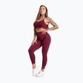 Dámské tréninkové legíny Gym Glamour Push Up 2.0 merlot 2