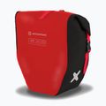 Brašna na kolo Extrawheel Biker 25L 2 ks černo-červene E0119 2