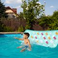 Zelená plavecká matrace AQUASTIC ASM-188G 7