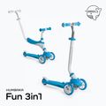 Dětská koloběžka HUMBAKA Fun 3in1 modrý KS002 3