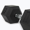 Pogumovaná činka XTREXO Hex HXD250 25 kg 8