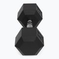 Pogumovaná činka XTREXO Hex HXD150 15 kg 3