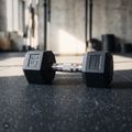 Pogumovaná činka XTREXO Hex HXD100 10 kg 12