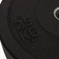 Olympijské závaží bumperXTREXO TRX-BMP025 25 kg černé 4