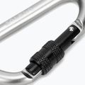 Salewa D-Shape Carbiner se šroubem šedá 00-0000034102 3