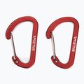 Salewa Ploché karabiny Wiregate 2 ks oranžové 00-0000034103