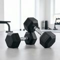 Činka pogumovaná  XTREXO Hex 22.5 kg 3