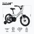 Dětské kolo ATTABO KNACK 14" silver 2