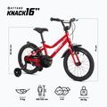 Dětské kolo ATTABO KNACK 16" red 2