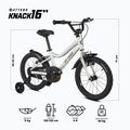 Dětské kolo ATTABO KNACK 16" silver 2