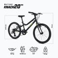 Dětské kolo ATTABO KNACK 20" black 2