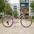 Junior městské kolo ATTABO CITY 26" pink 17