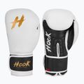 Kožené boxerské rukavice HOOK FIGHTING Ready to Fight white