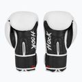 Kožené boxerské rukavice HOOK FIGHTING Ready to Fight white 3