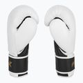 Kožené boxerské rukavice HOOK FIGHTING Ready to Fight white 4