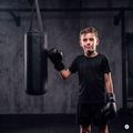 Dětská boxerská sada HOOK FIGHTING Pierwszy Trening black 3