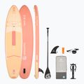 Sada paddleboard SUP nafukovací AQUASTIC Perth 10'8" allround orange
