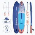 Sada paddleboard SUP nafukovací AQUASTIC Perth 10'8" all-round blue 16