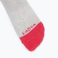 Dětské lyžařské ponožky KADVA Woolan Jrg šedá/růžová 5