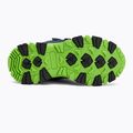 Dětské sněhule KADVA Snowey Mid WaterProof tmavě modrá/zelená 4