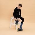 Dětské sněhule KADVA Snowey Mid WaterProof modro/zelené 10