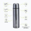 Termos KADVA Vulcan 1000 ml stříbrný 2