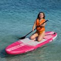Sada paddleboard SUP nafukovací AQUASTIC Compact 9'6" růžový 18
