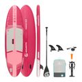Sada paddleboard SUP nafukovací AQUASTIC Compact 9'6" růžový 21