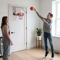 Sada na basketbal OneTeam BBK01 with a white ball 2