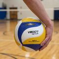 Volejbalový míč OneTeam VB007 yellow/blue/white size 5 4