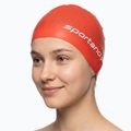 Plavecká čepice SPORTANO silicone orange 2