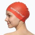 Plavecká čepice SPORTANO silicone orange 3