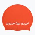Plavecká čepice SPORTANO silicone orange 2