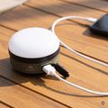 Stanová lampa KADVA Suno zelená 6