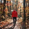 Pánská trekkingová mikina KADVA Arix WP 5K/3K softshell hybrid červená 5