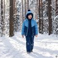 Dětská zateplená bunda Kadva Zippi KDG WP 5K/3K modrá 5